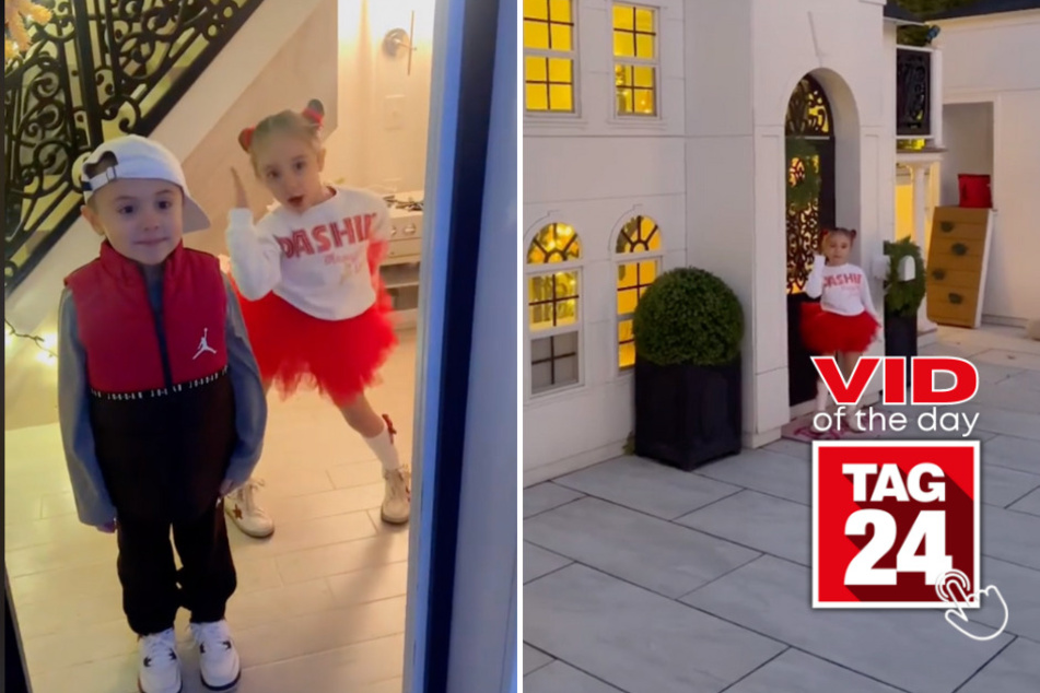 Viral Video of the Day for December 26, 2023: Kids' tricked out playhouse outsizes most apartments