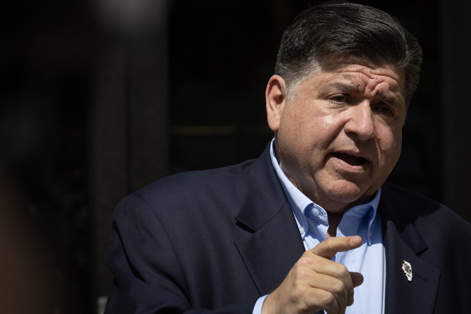Illinois Governor JB Pritzker challenged President Donald Trump to "come and get me" after the Republican called for him to be thrown in jail.