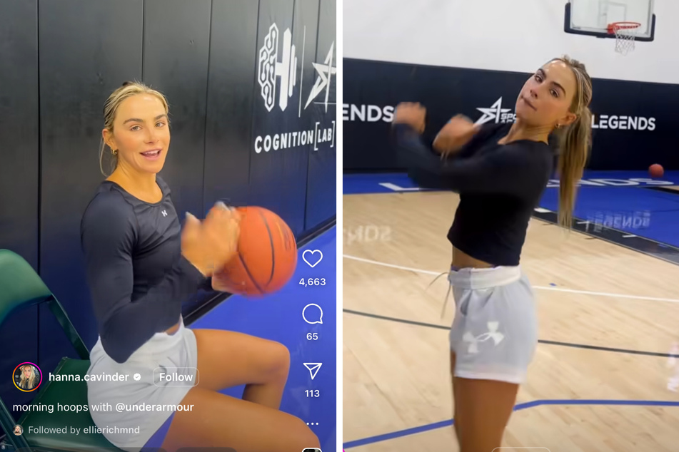 Hanna Cavinder goes viral for sassy Under Armour partnership promo!