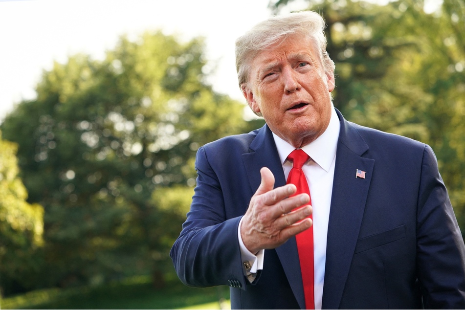 Trump deflects questions about personnel "mistakes" during term as president