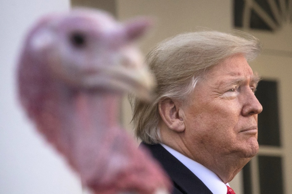 Trump shares Thanksgiving message dedicated to "Radical Left Lunatics"