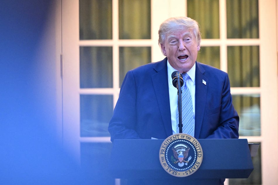 President Donald Trump on Sunday announced that his massive "Triumphal Arch" will also act as a military complex.