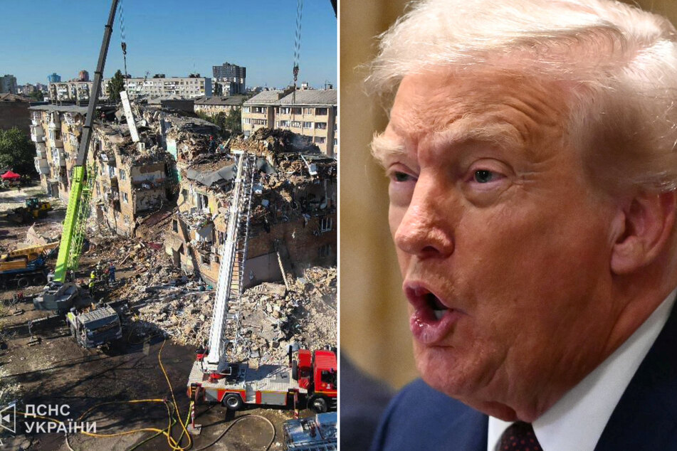 Trump reacts to Russia's deadly strikes on Kyiv: "Not happy about this news"