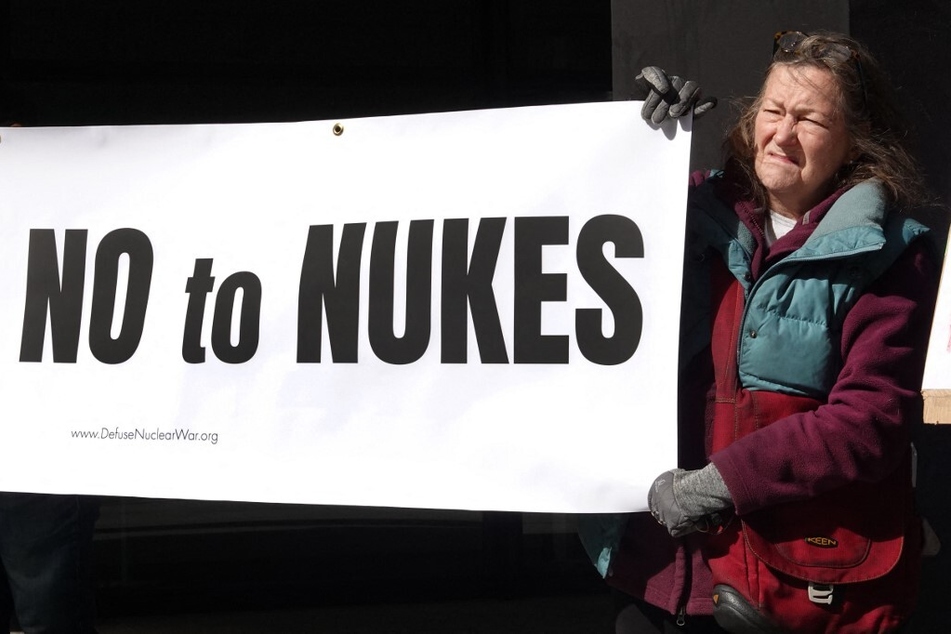 The money spent on nuclear weapons was more than what the World Food Programme estimates is needed to end world hunger.