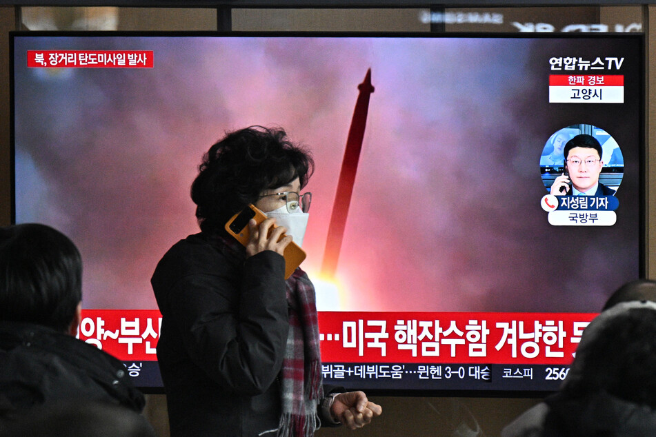 The missile launched Monday flew 620 miles before splashing down in the East Sea, also known as the Sea of Japan.