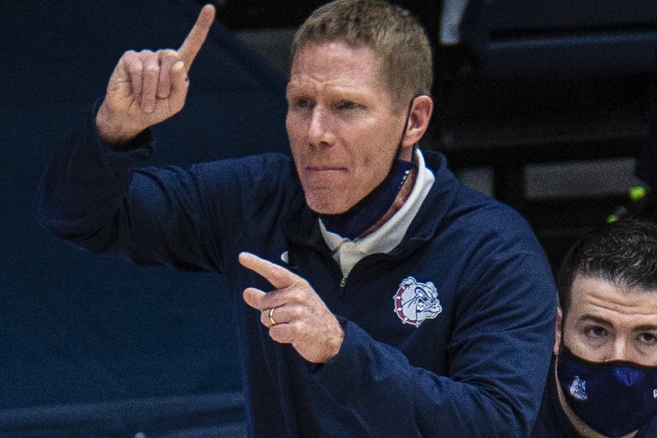Gonzaga Bulldogs head coach Mark Few.