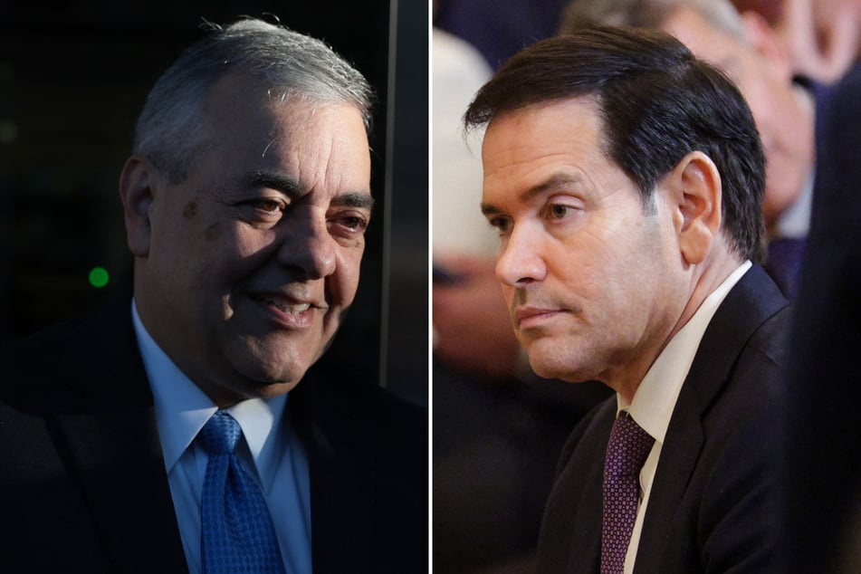 Marco Rubio (r.) testified as a witness in the federal corruption trial of ex-Republican congressman David Rivera, who is accused of lobbying for Venezuela.