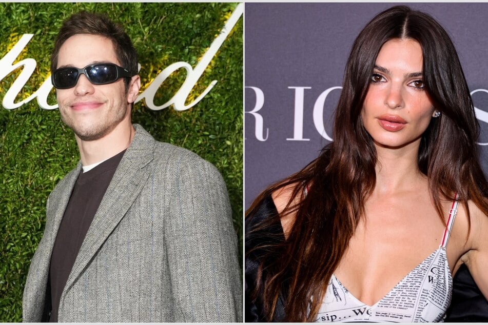 Pete Davidson (l) and Emily Ratajowski are sparking dating rumors - but not with each other!