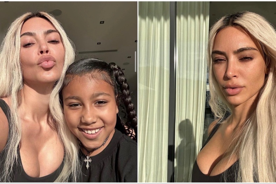 Kim Kardashian posts selfies after divorce with Kanye West