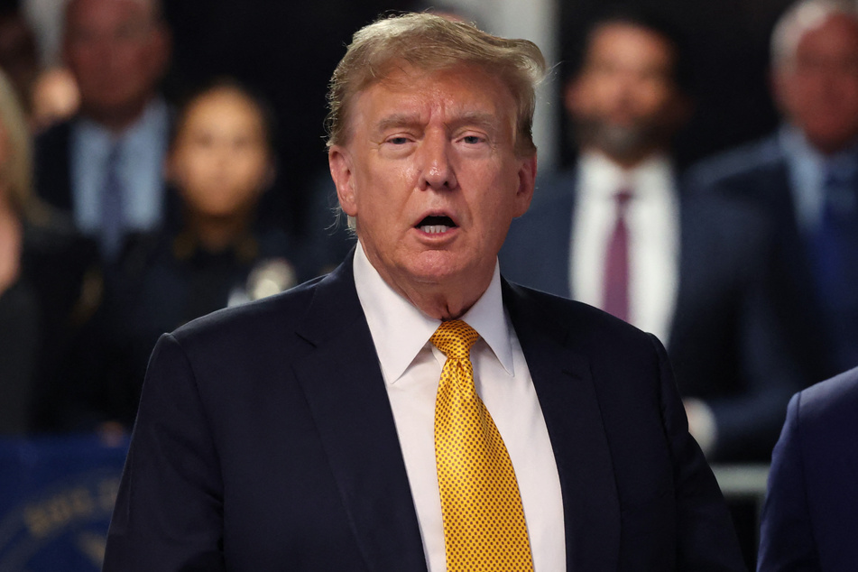 Donald Trump (pictured) said that he would quickly free jailed US journalist Evan Gershkovich if he wins re-election, but Moscow denied claims of communication.