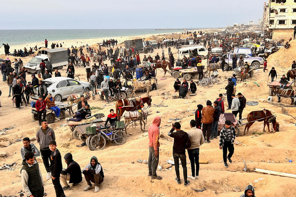 Millions of Palestinians in Gaza are facing famine as Israel blocks the entry of aid and continues to bomb the territory.