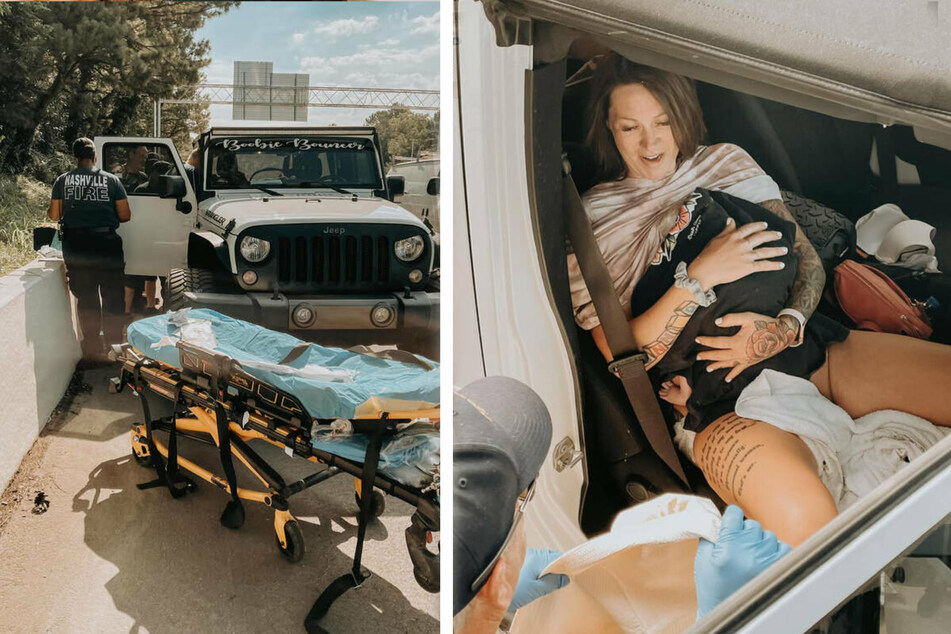 A Tennessee mom had a baby on the highway and gave him the perfect name!