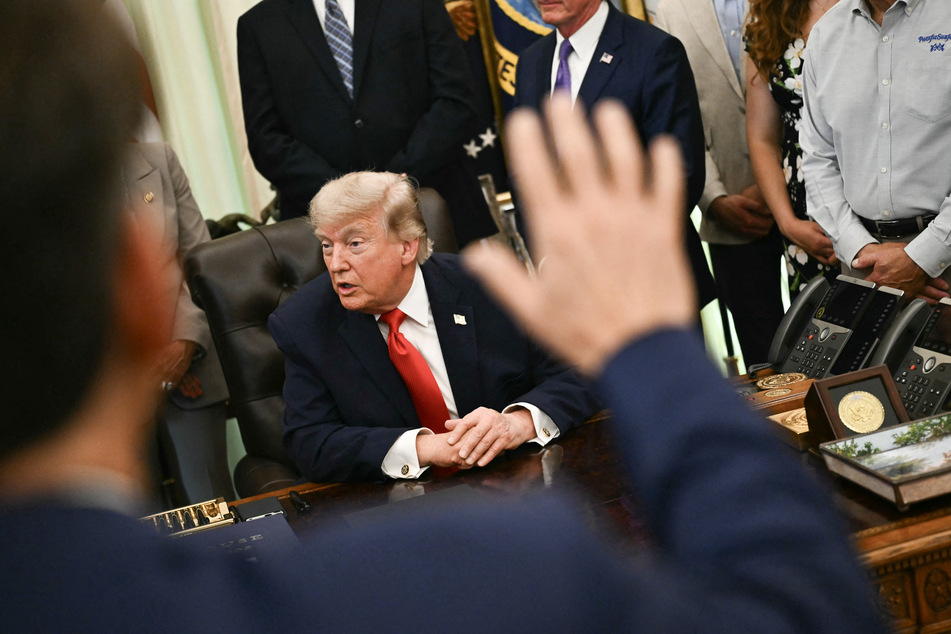 President Donald Trump is working on ways to pressure lawmakers into expunging his two previous impeachments.