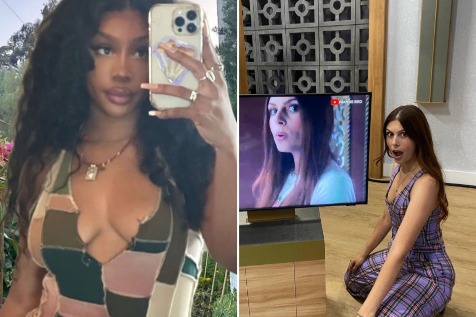 SZA (l.) will be featured on a brand new single titled Into Your Room on Friday, whereas Frankie Bird (r.) is releasing her newest respective single Float on Tuesday.