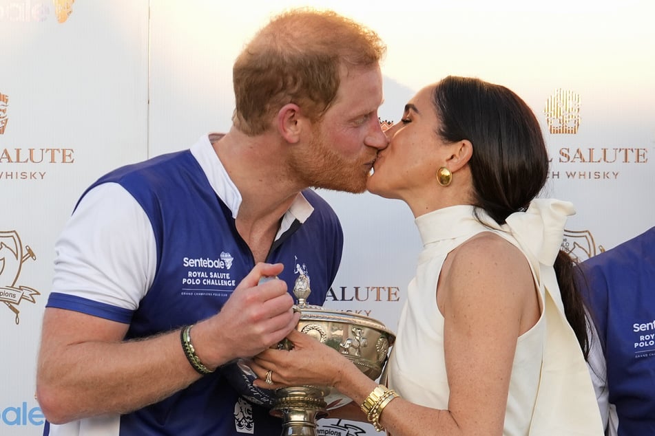 Prince Harry (l.) has been a keen polo player for decades, and now has his wife Meghan cheering him on.