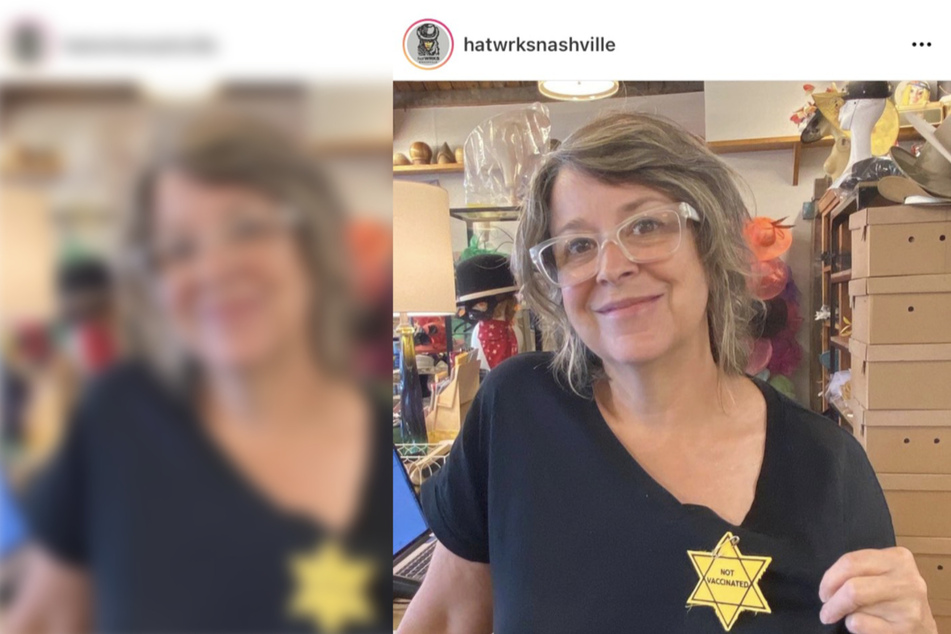 Nashville hat store issues defensive apology for "Not Vaccinated" Holocaust-era yellow stars