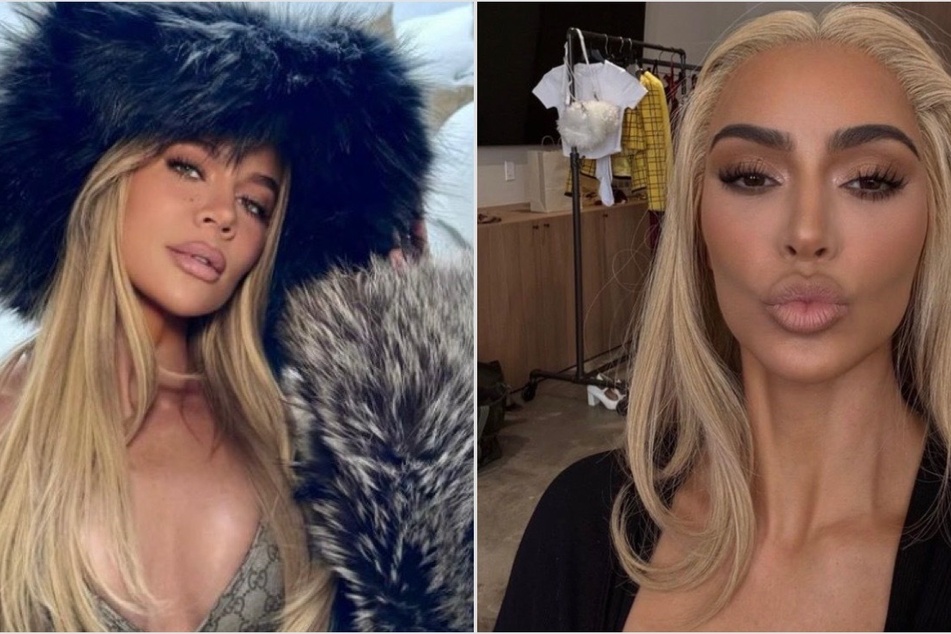 Kim and Khloé Kardashian hilariously dredge up their iconic purse fight