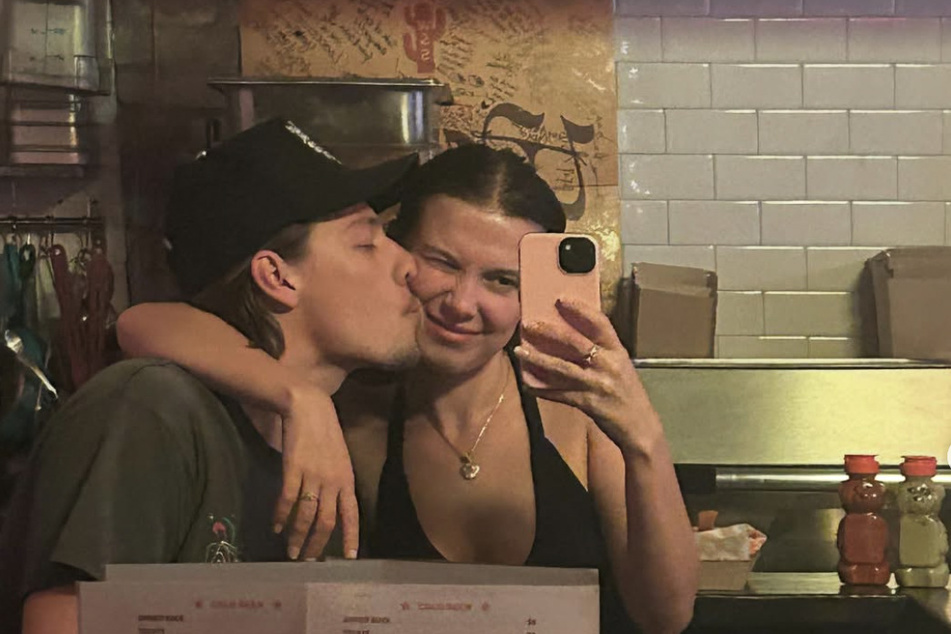 Millie (r.) and Jake tied the knot in 2024.