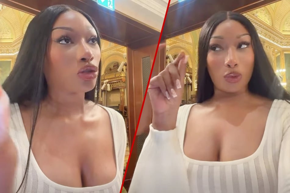 Megan Thee Stallion is brushing up on her French, and it's proving tough.