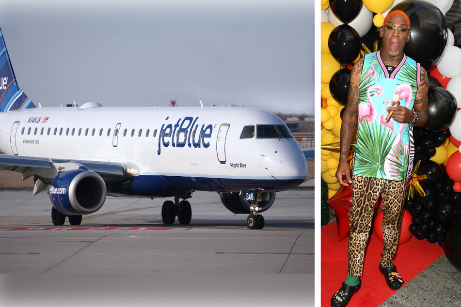 Basketball star Dennis Rodman removed from plane for refusing to wear mask