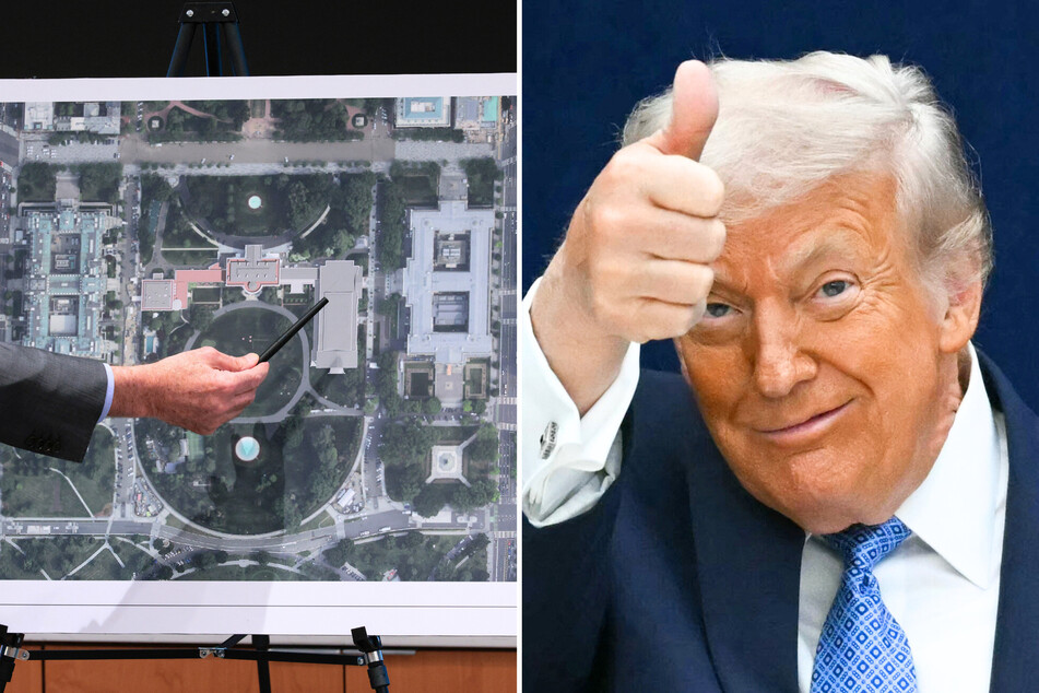Trump may add second floor to West Wing colonnade for "symmetry" with controversial new ballroom