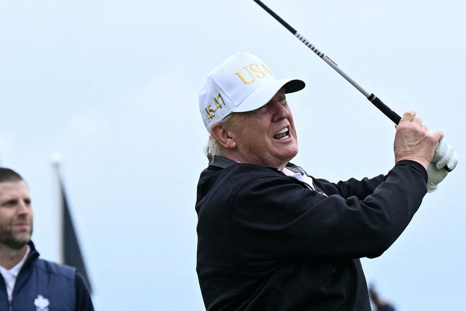 Trump goes on bizarre rant about Scottish windmills: "The biggest hoax!"