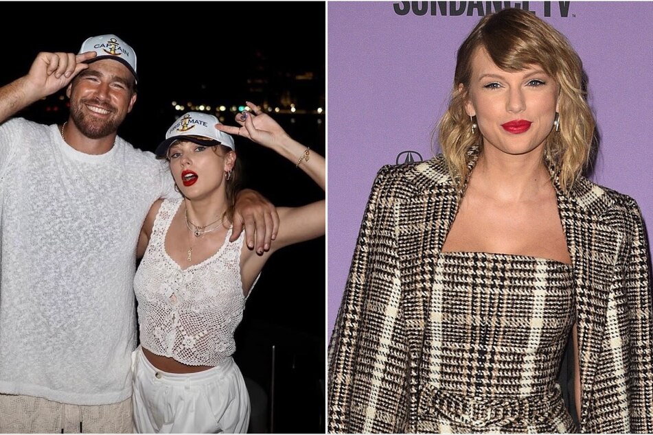 Taylor Swift brings a special VIP guest to Travis Kelce's Raiders game!