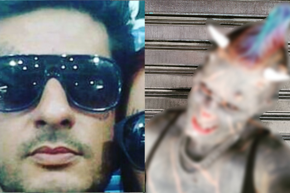 Devil in disguise: man has nose removed to look like Satan