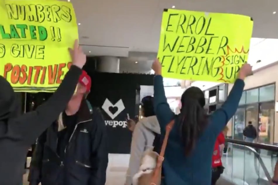 Anti-maskers filmed storming Los Angeles mall and assaulting shoppers