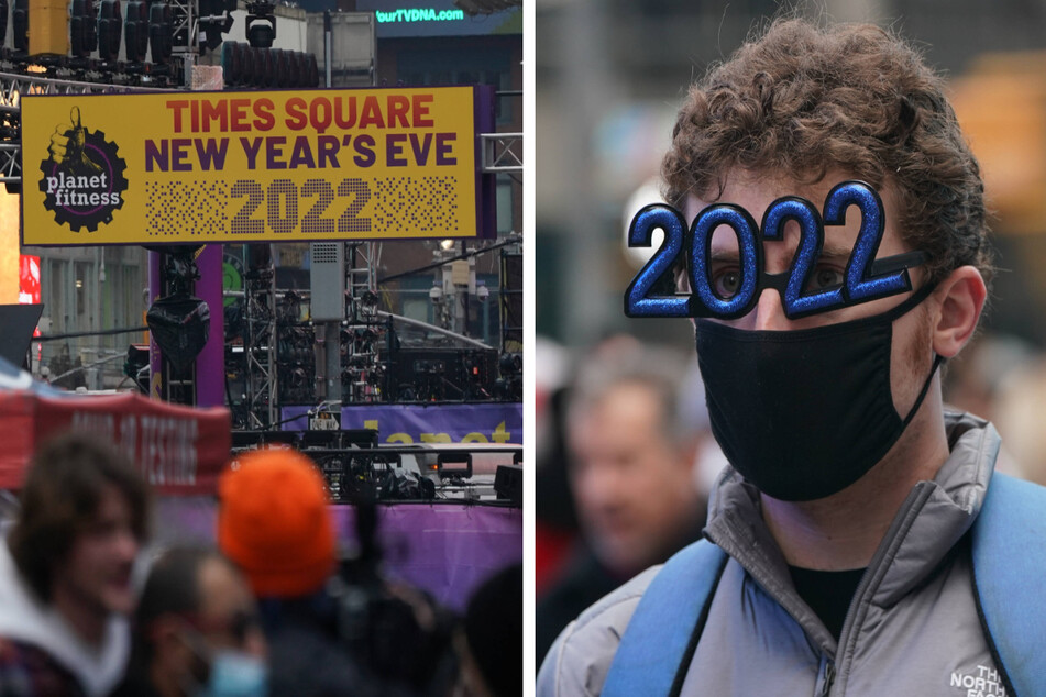 New Year's Eve celebrations are scaled down worldwide while NYC goes on