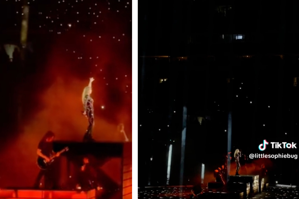 TikTok users clarified the cause of the lights in the sky was Taylor Swift's concert and a spectacular light show!