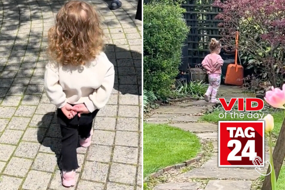 Viral Video of the Day for July 11, 2024: Mom figures out beautiful secret behind daughter's walking style!