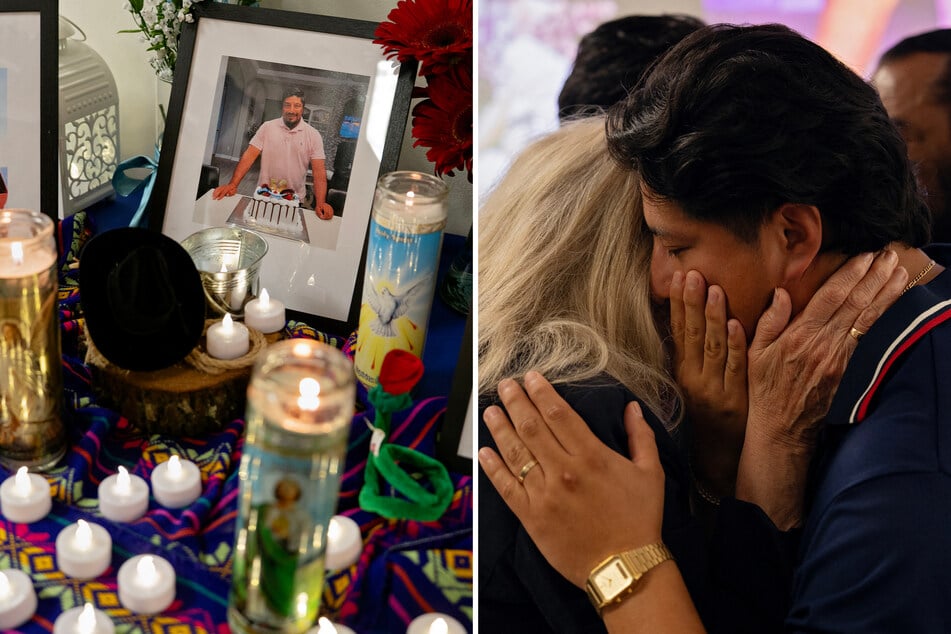 Lorenzo Salgado Araujo was mourned on Saturday after being gunned down by US Immigration and Customs Enforcement last week.