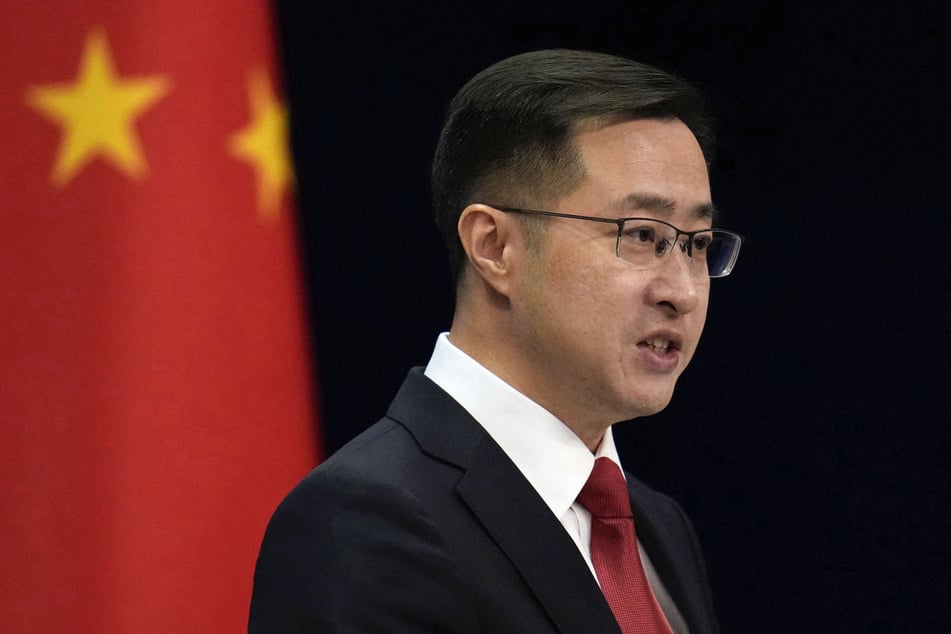 China's Foreign Ministry spokesperson Lin Jian said on Wednesday that Beijing "firmly opposes" the US sanctions bill.