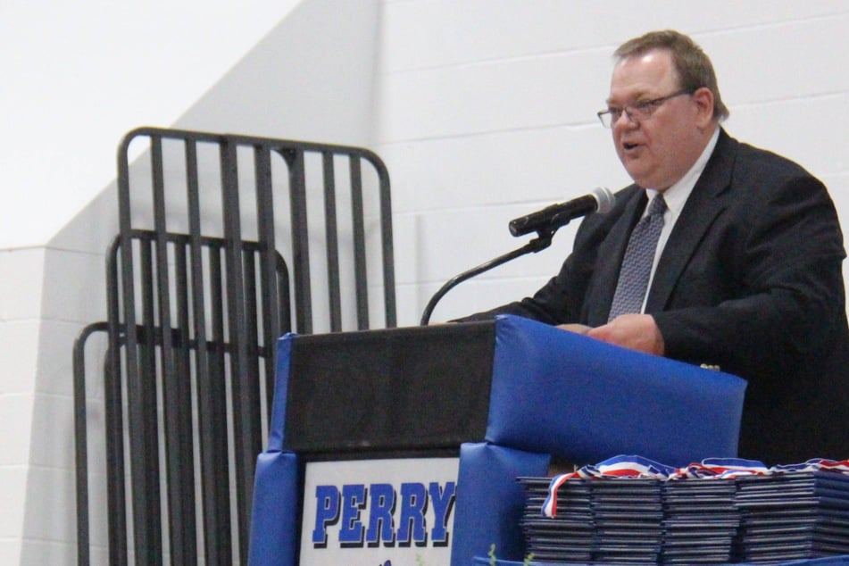 Principal Dan Marburger sustained critical injuries as he protected students and staff during the recent shooting at Perry High School.