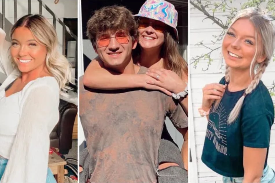 The four University of Idaho college students who were murdered were Kaylee Goncalves (l.P, Xana Kernodle and Ethan Chapin (c.),  as well as Madison Mogen.