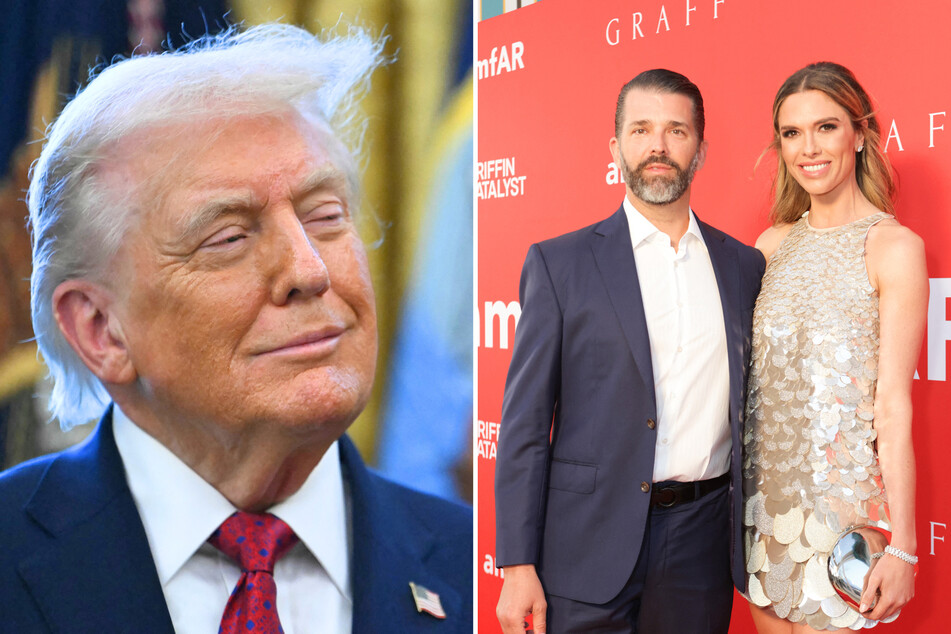 Donald Trump reveals Don Jr. is engaged at White House holiday party