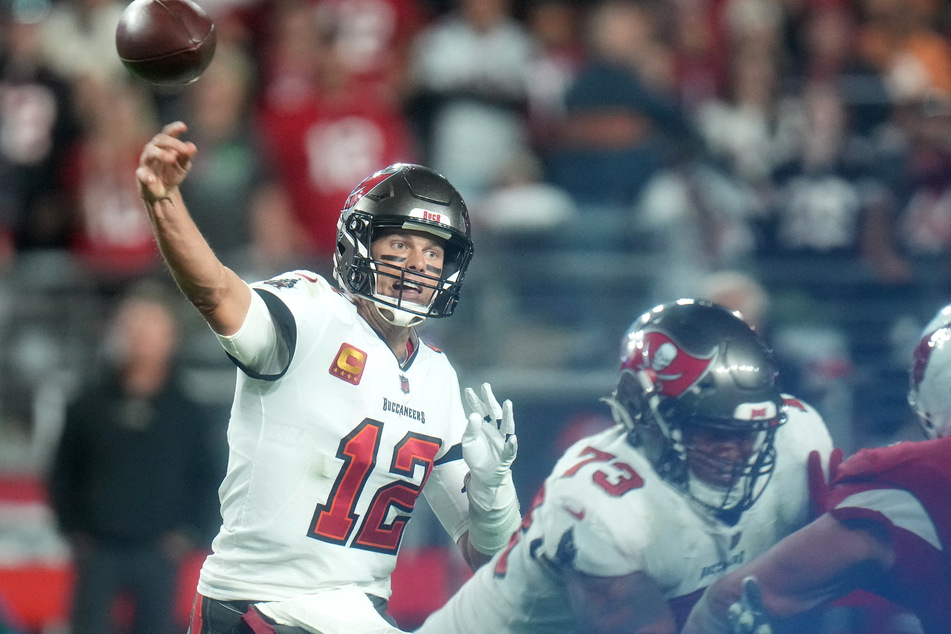 Brady also notched one touchdown and two interceptions in the Bucs' overtime win over the Cardinals.