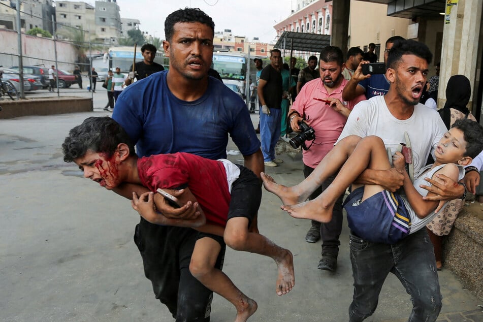 Israel accused of killing scores of Palestinians after ordering evacuation of "humanitarian area"
