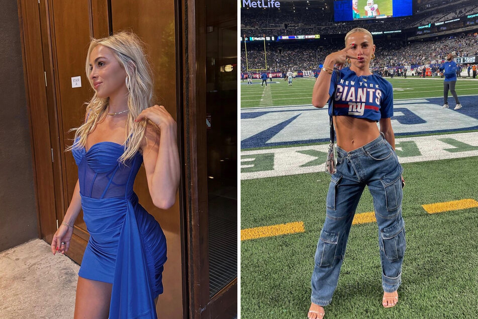 Hanna Cavinder takes on New York with hot "fashion, football, and flicks"