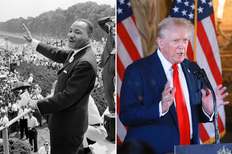 Trump compares January 6 riots to Martin Luther King Jr.'s iconic March on Washington