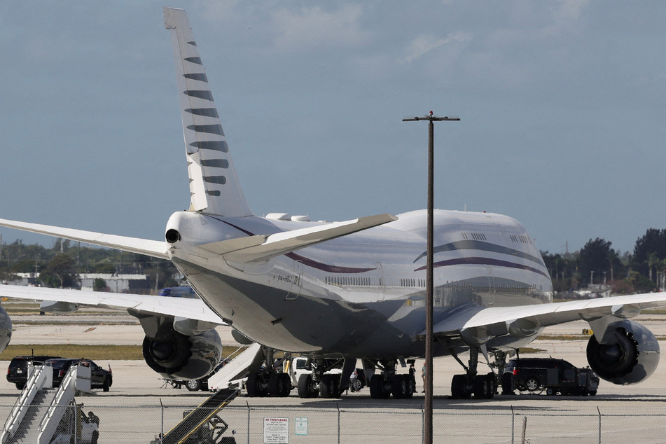 Trump gets defensive over accepting luxury jet gift from Qatar as outrage grows