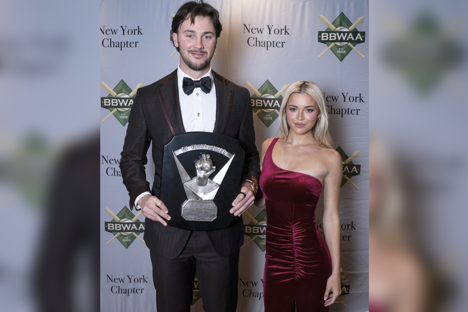 Olivia "Livvy" Dunne (r.) and her boyfriend, MLB star Paul Skenes have been together since 2023.