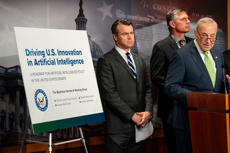 Top US lawmakers on Wednesday said efforts to pass laws governing AI were entering a higher gear.