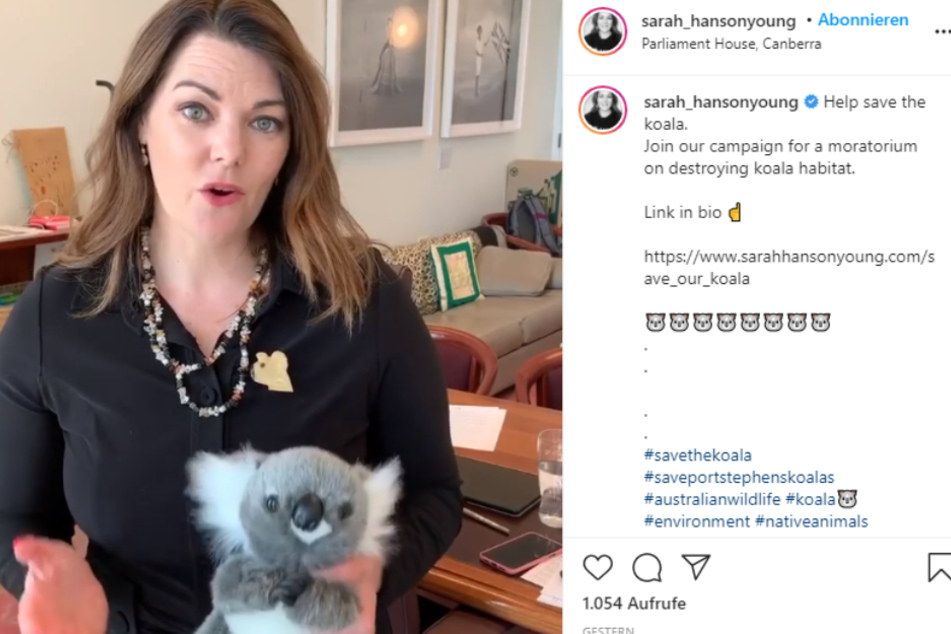 Greens environment spokeswoman Sarah Hanson-Young denounces the government's decision.