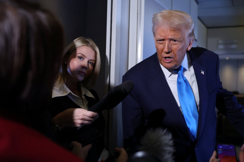 President Donald Trump acknowledged the US Constitution would not let him run for a third term in office.