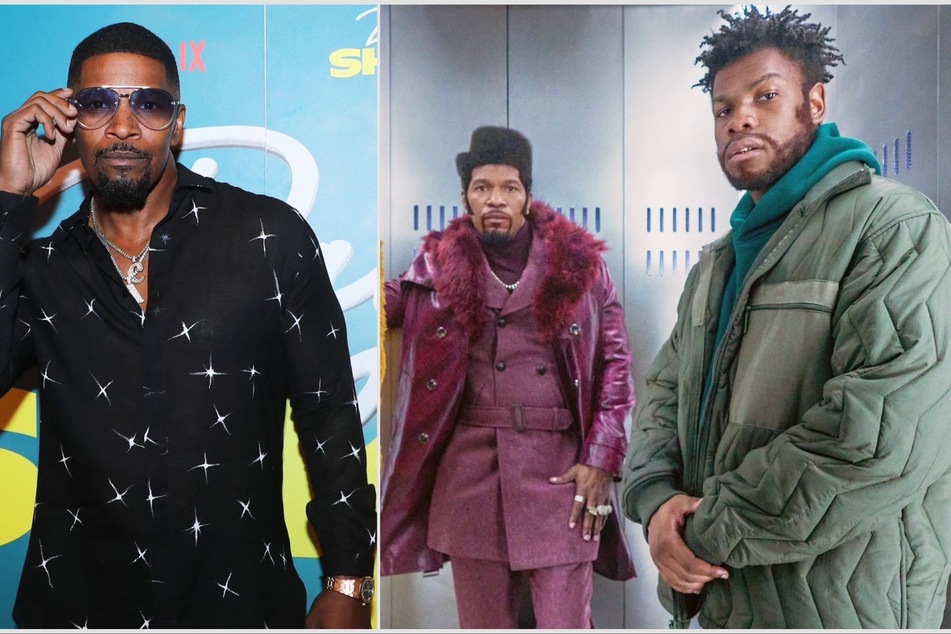John Boyega (r) has dished that Jamie Foxx is doing well while still recovering from his health scare.