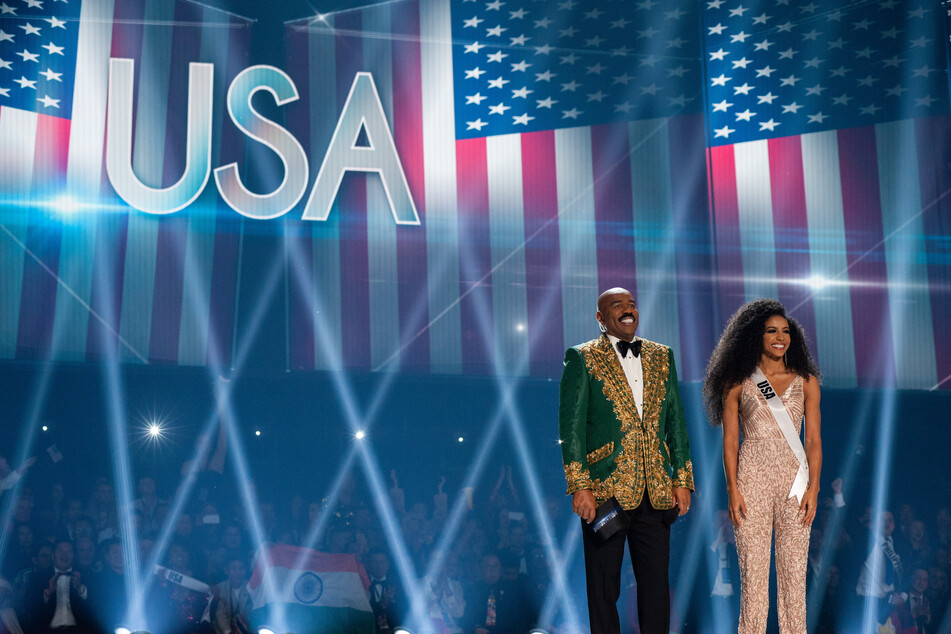 Cheslie Kryst at the 2019 Miss Universe Competition in Atlanta, Georgia.