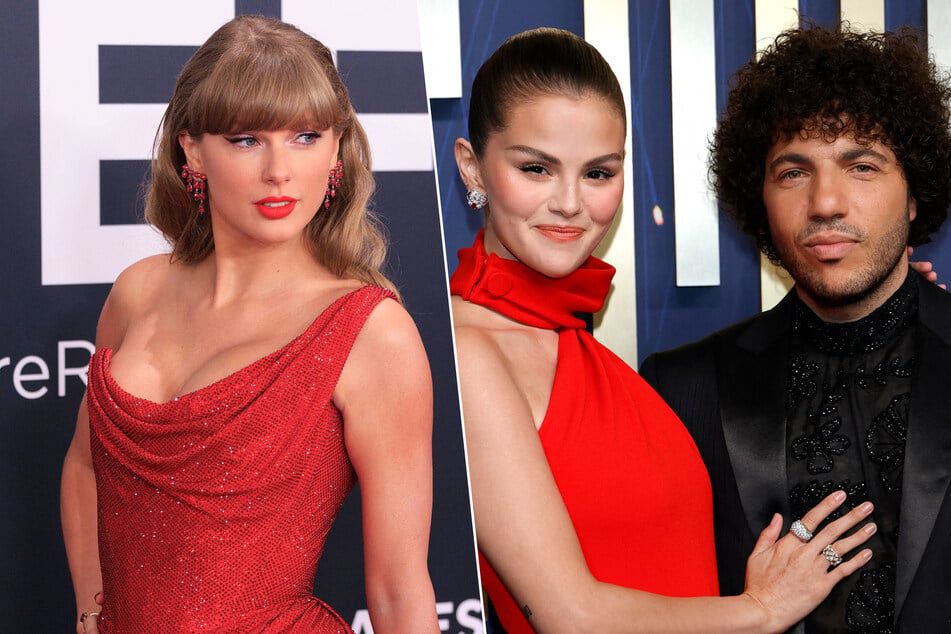 Taylor Swift lands in California as stars flock to Selena Gomez's wedding