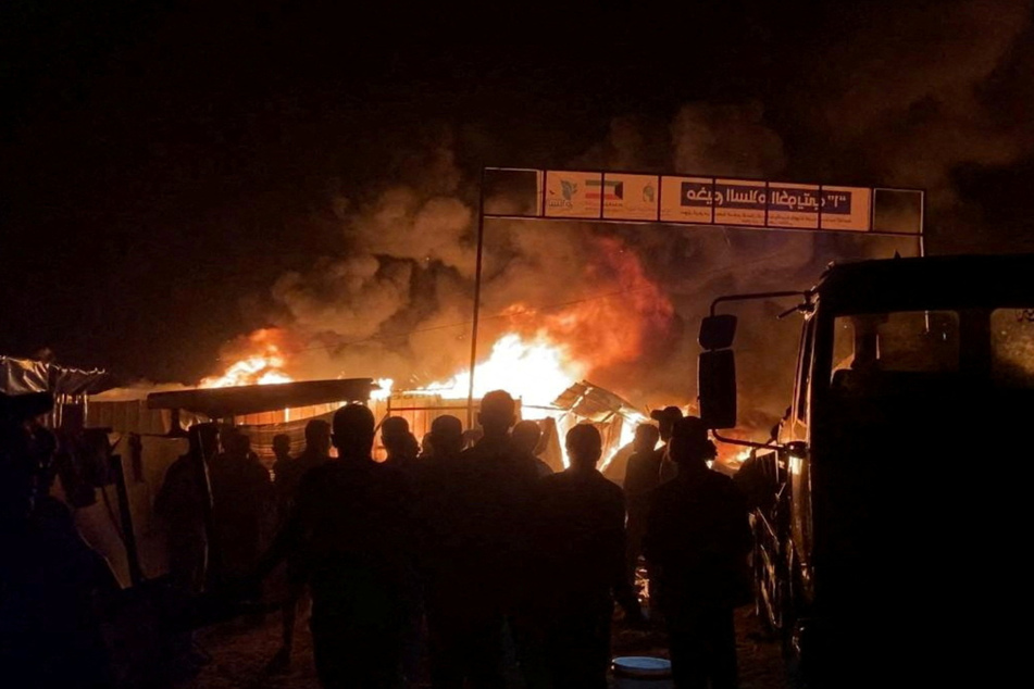 45 people were killed when Israel struck an area designated for displaced civilians in Rafah over the weekend.
